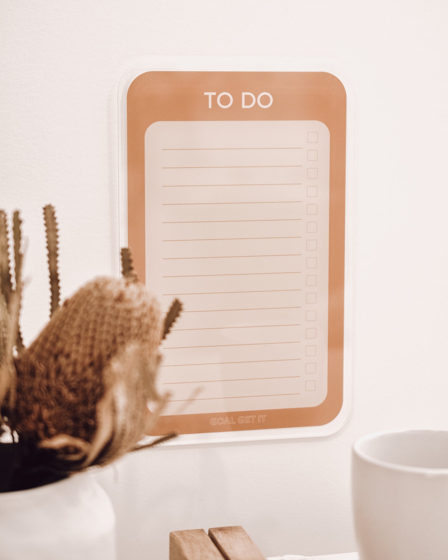 Acrylic Planner - To Do List