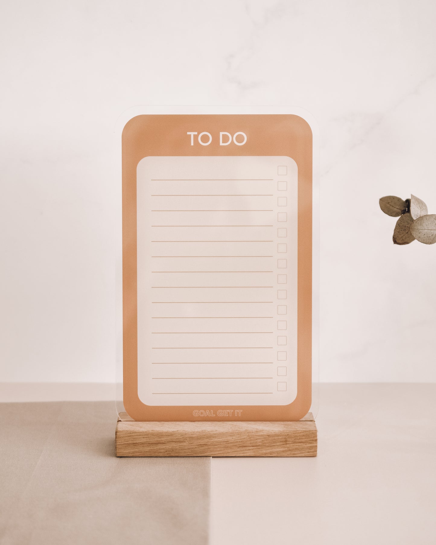 Acrylic Planner - To Do List